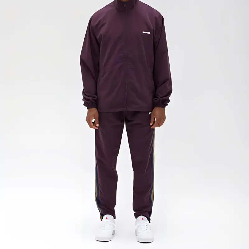 UNDEFEATED FW19 Loose Fit Jacket Unisex Burgundy-1