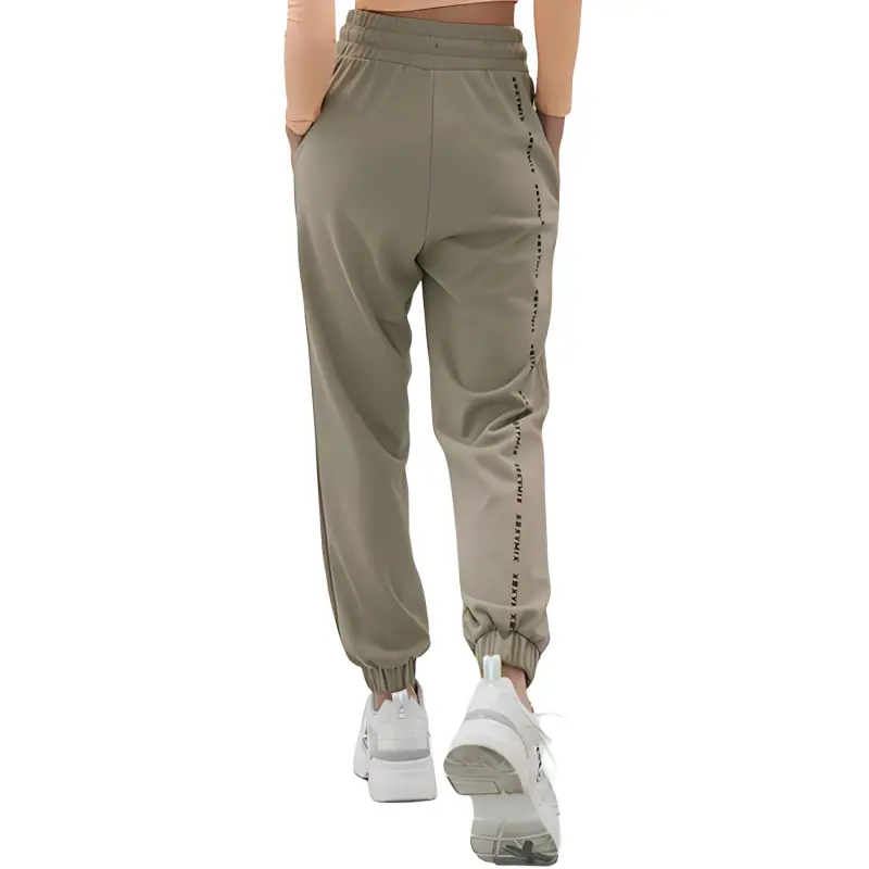 XEXYMIX Knitted Sweatpants Women's Timber-1