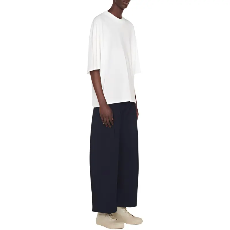 Studio Nicholson Sorte Trousers-2