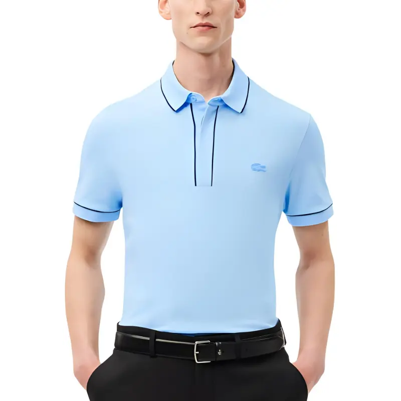 LACOSTE Logo patch Polo Shirt-2