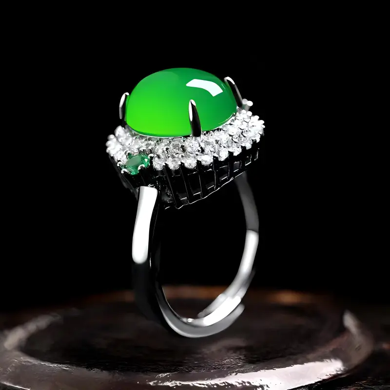 Gifts Jade Rings Women's-3