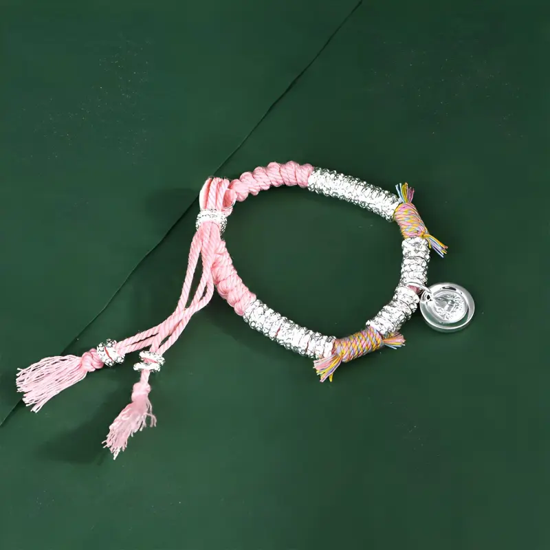 JINLUWANG 990 Silver Bracelets Women's-2