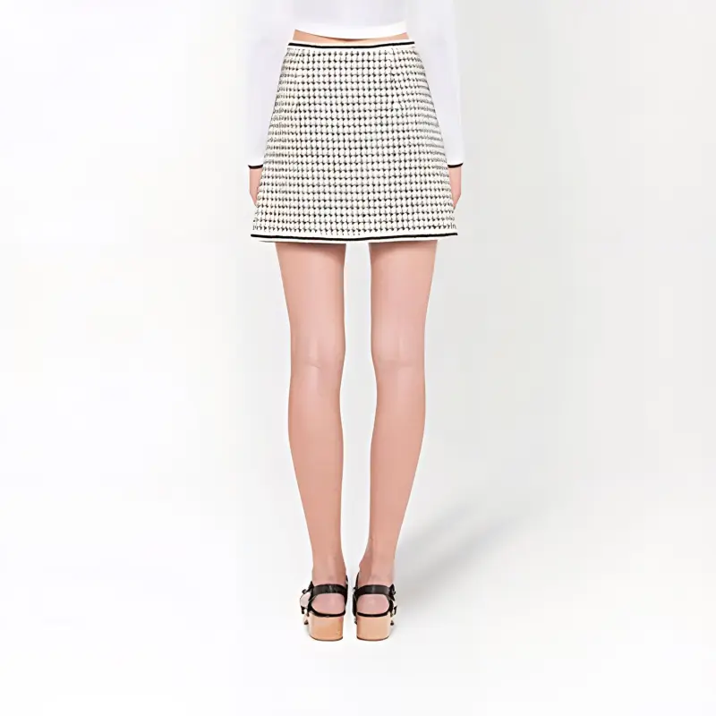 MIU MIU Casual Short Skirts Women's White-2
