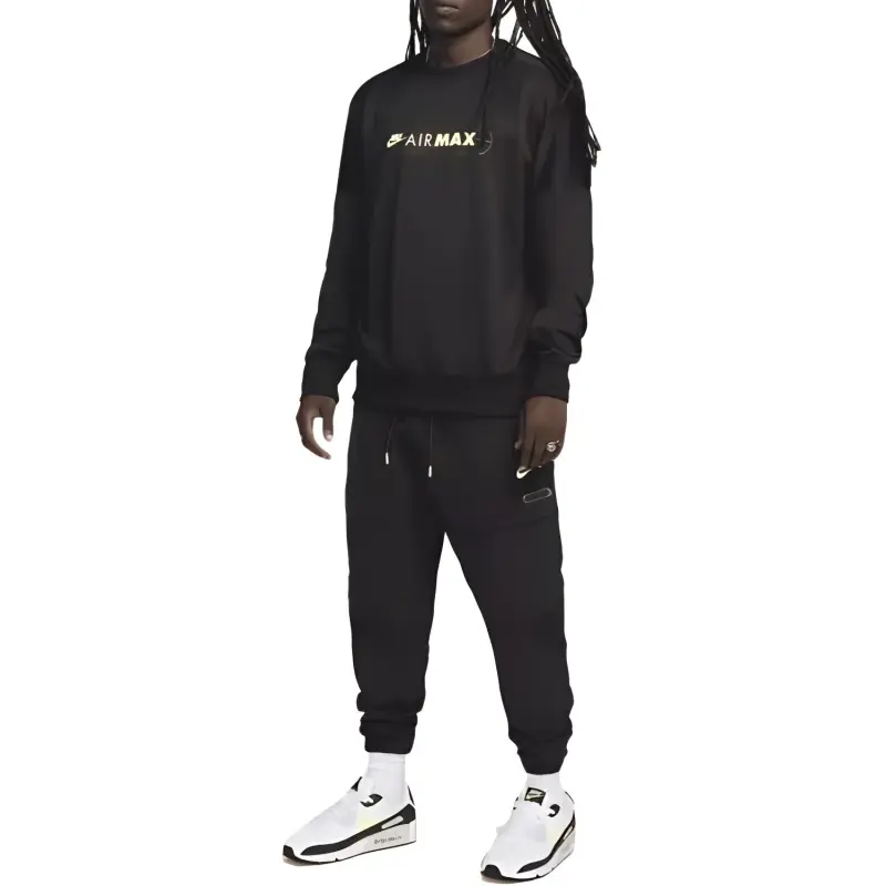 Nike Sportswear Air Ma Sweatshirt Men's Black-2