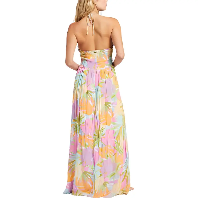 BILLABONG Sleeveless Dress Women's Multicolor-1
