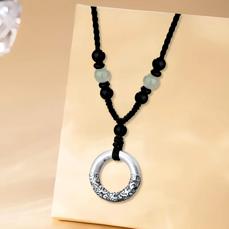D.K.X S999 Fine Silver Necklaces Men's-2