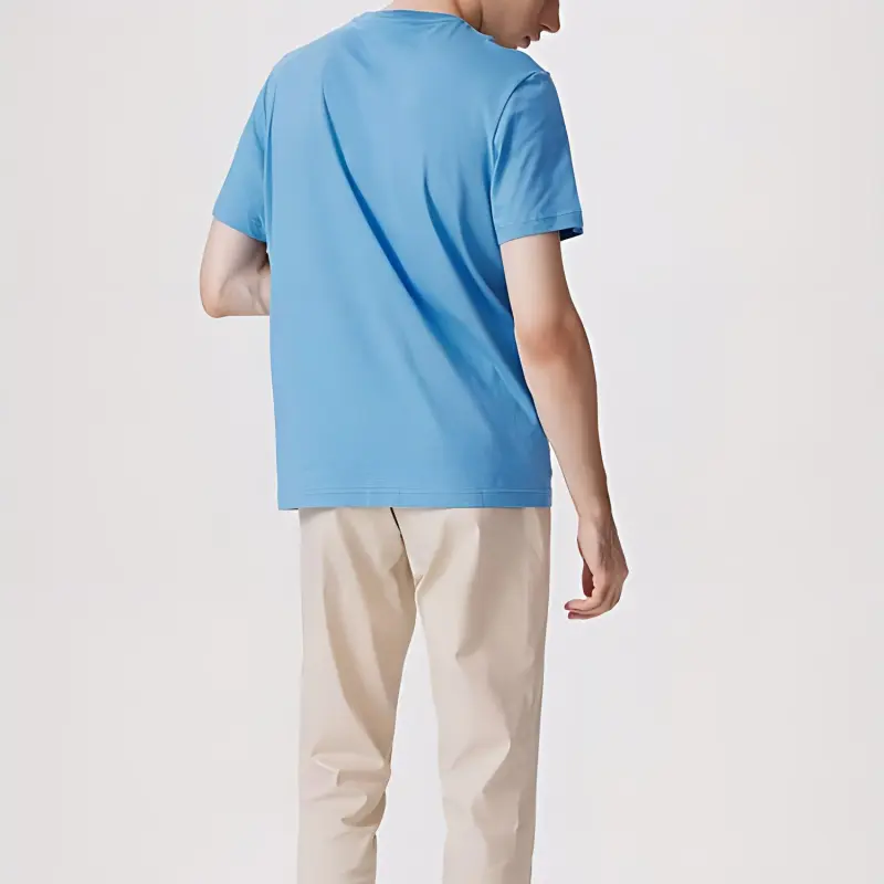 LACOSTE T Shirts Men Blue-3