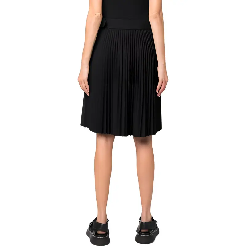 Burberry Belted-Waist Midi Skirt-3