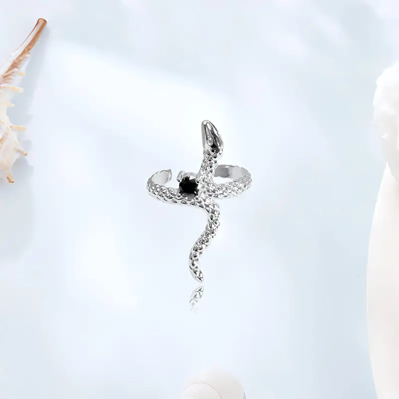 JOLLY SEASONS Zircon Rings Unisex-2