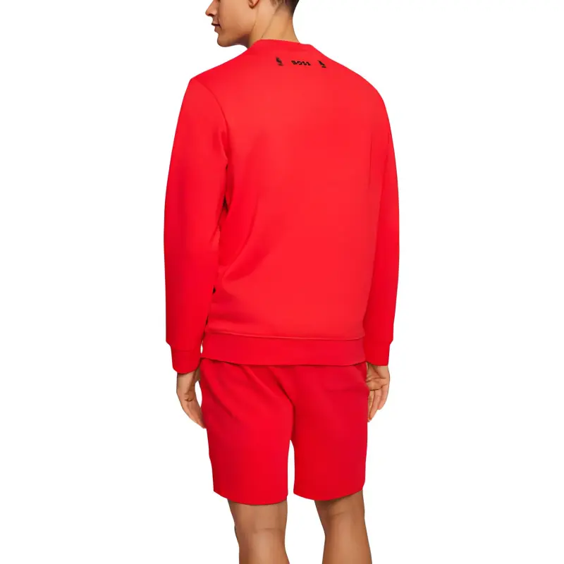 Nba X HUGO BOSS HUGO BOSS X NBA Sweatshirts Men Red-3
