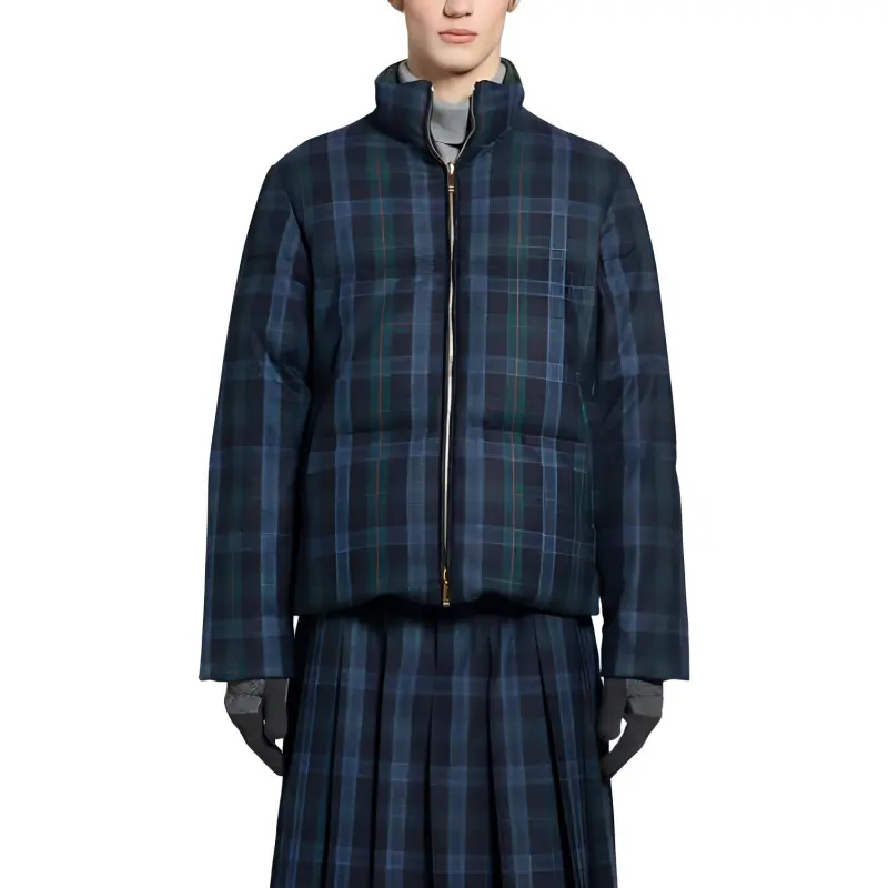 THOM BROWNE Reversible Zip Up Jacket-2