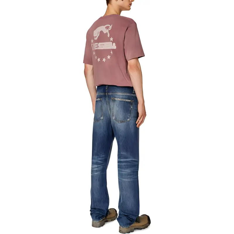 DIESEL T Shirts Men Purple-3