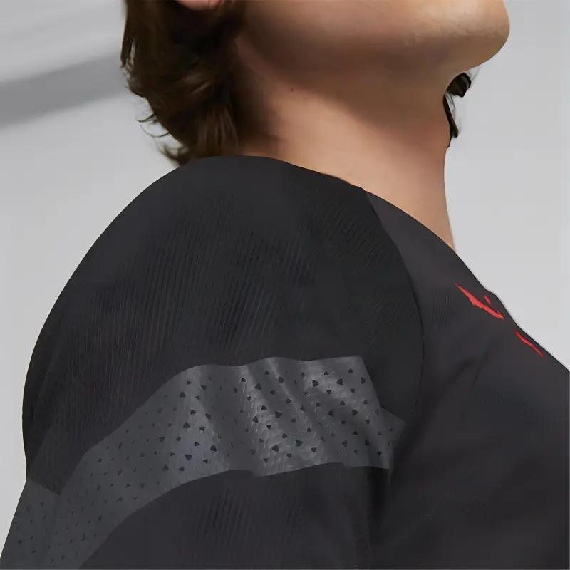 PUMA AC Milan Soccer Jerseys Men's Black-6