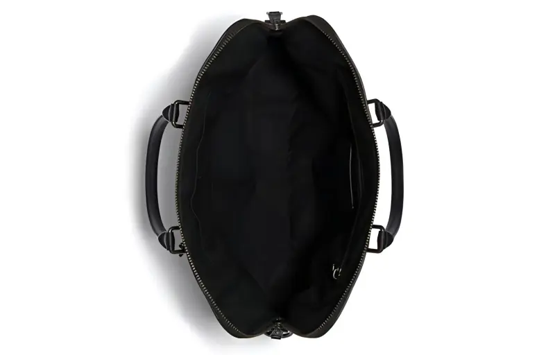 COACH Beckett Cow Leather Briefcase Shoulder Bag Crossbody Bag Handbag Large Size Men's Black-1