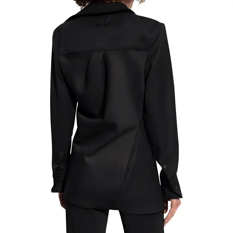 Jacquemus Asymmetric Button Up Shirt-3