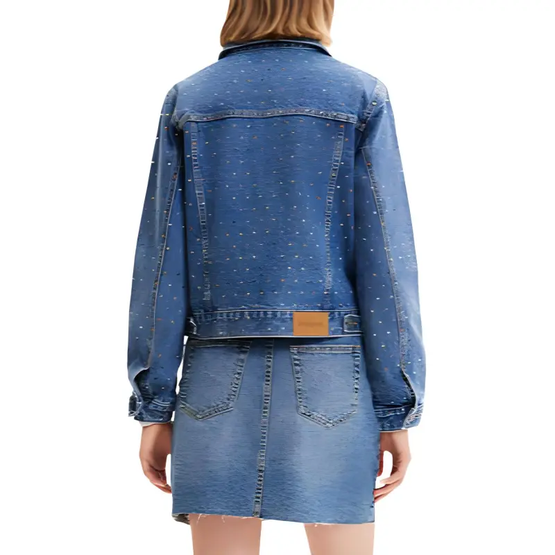 Desigual Jackets & Coats Women's Blue-3