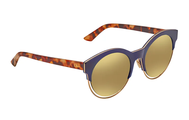 DIOR Sunglasses Women's Gold-1