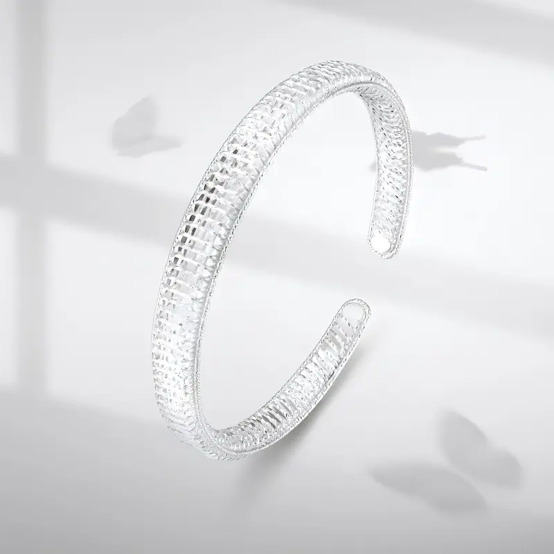 COLIMIDA S999 Fine Silver Sterling Silver Bracelets Women's-2