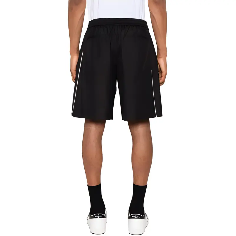 Valentino Side Stripe Drawstring Shorts-2