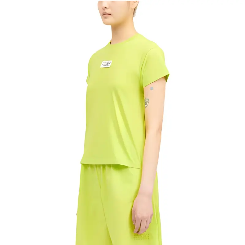 MM6 Maison Margiela Number-Motif Crewneck T-Shirt-2