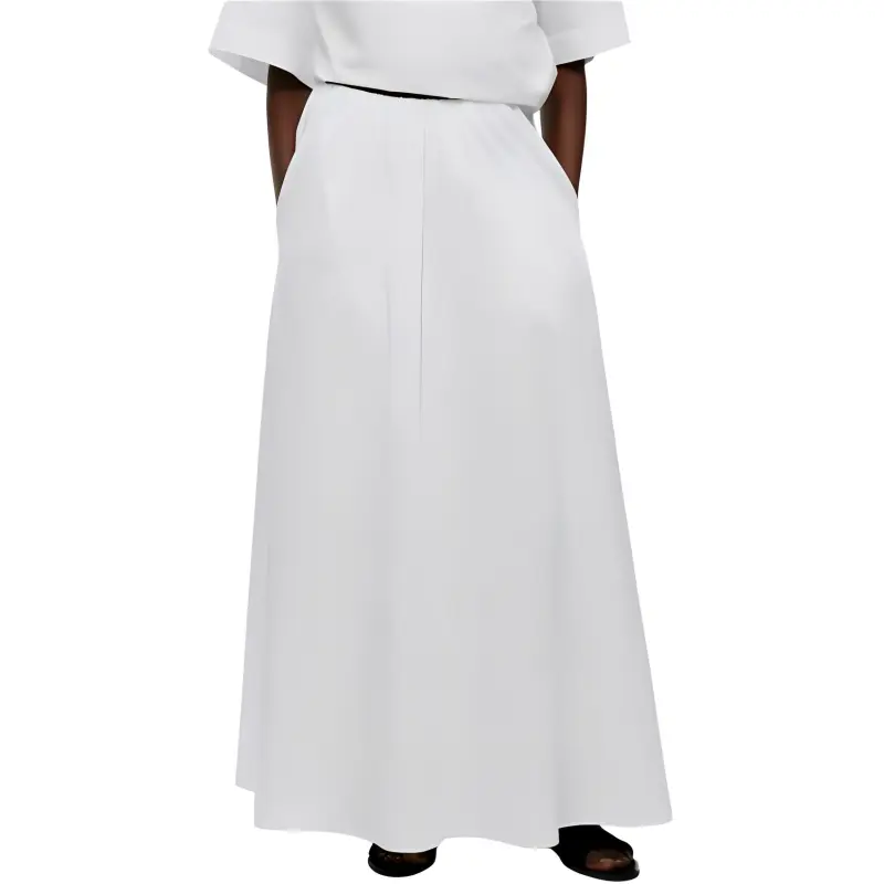 ARKET Casual Long Skirts Women's White-3