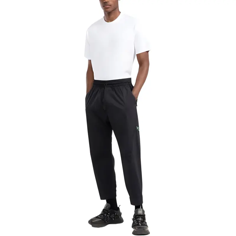 Y 3 Knitted Sweatpants Men Black-1