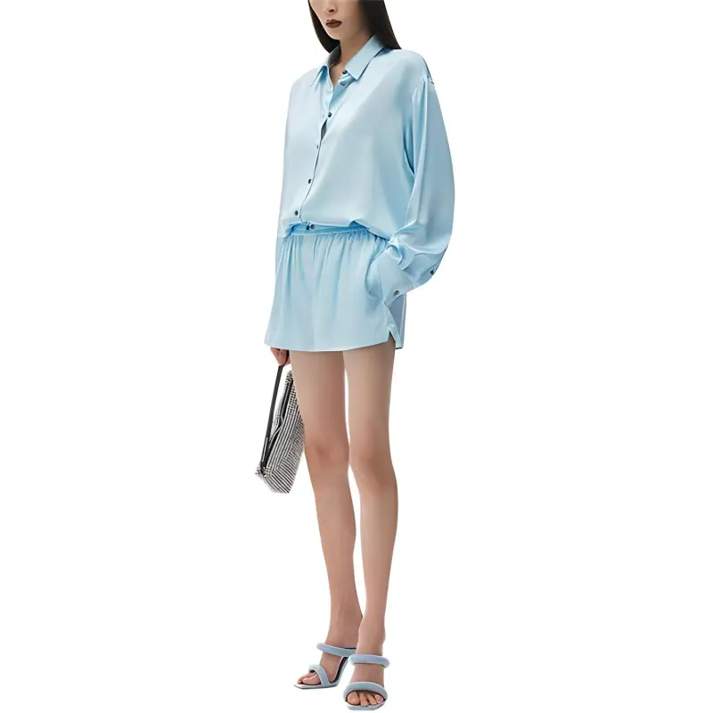 Alexander Wang Logo Patch Bermuda Shorts-1