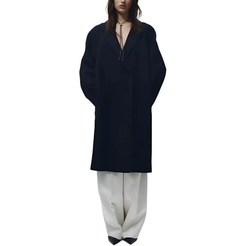H&M Coats Women's Black-1