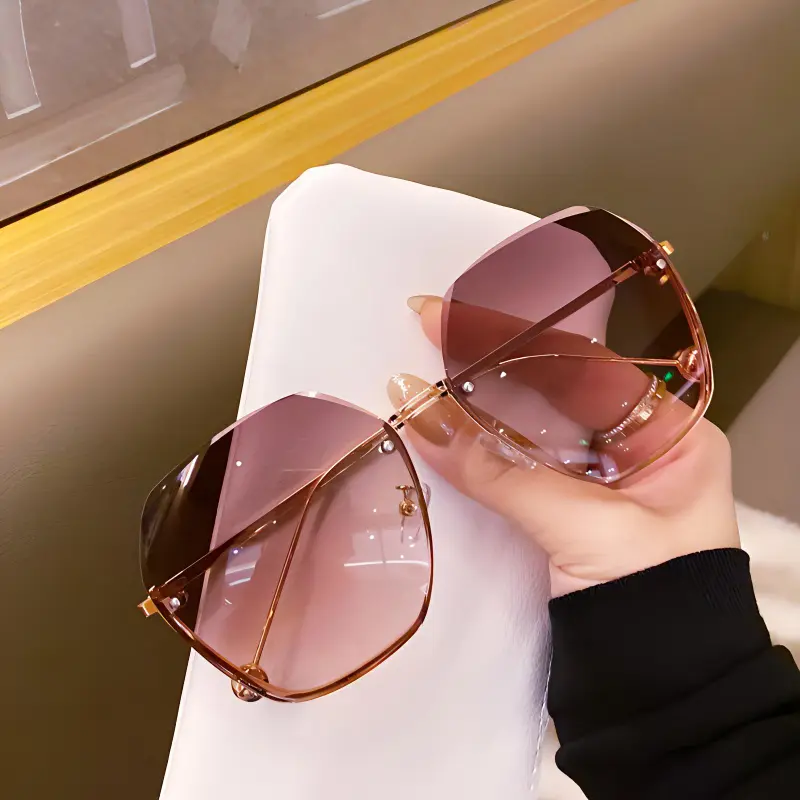 VINEY Irregular Shape Sunglasses Women's-5