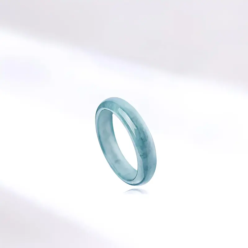 KING TAI SANG Glutinous Jade Rings Women's-1