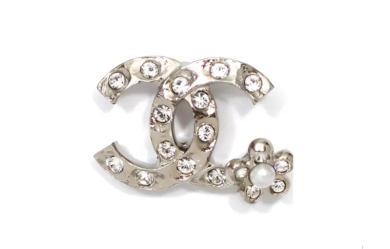 CHANEL Earrings Women's Silver-1