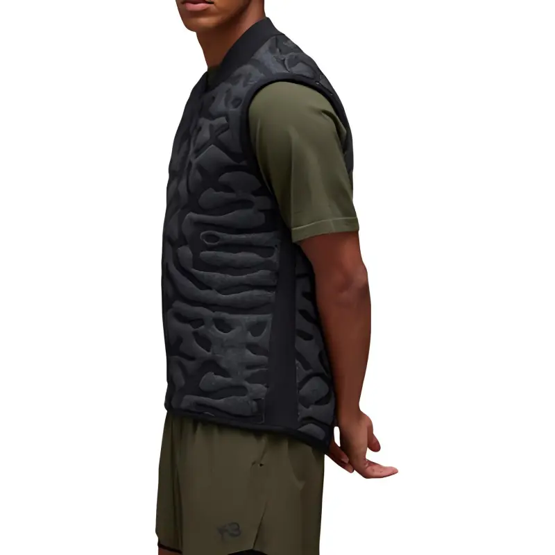 Y 3 Free Shipping With AdiClub Y 3 Running Engineered Insulated Vest-3