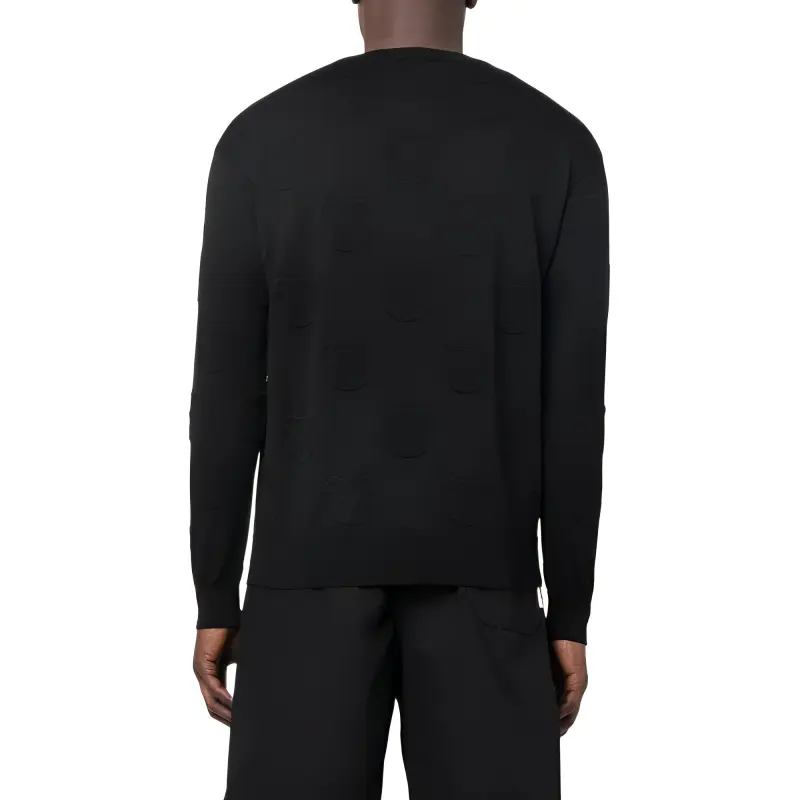MOSCHINO Textured Toy bear Jumper-2