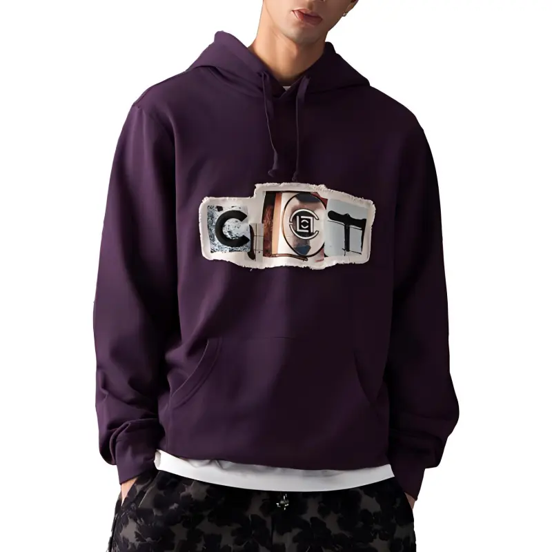 CLOT Sweatshirts Men Purple-2