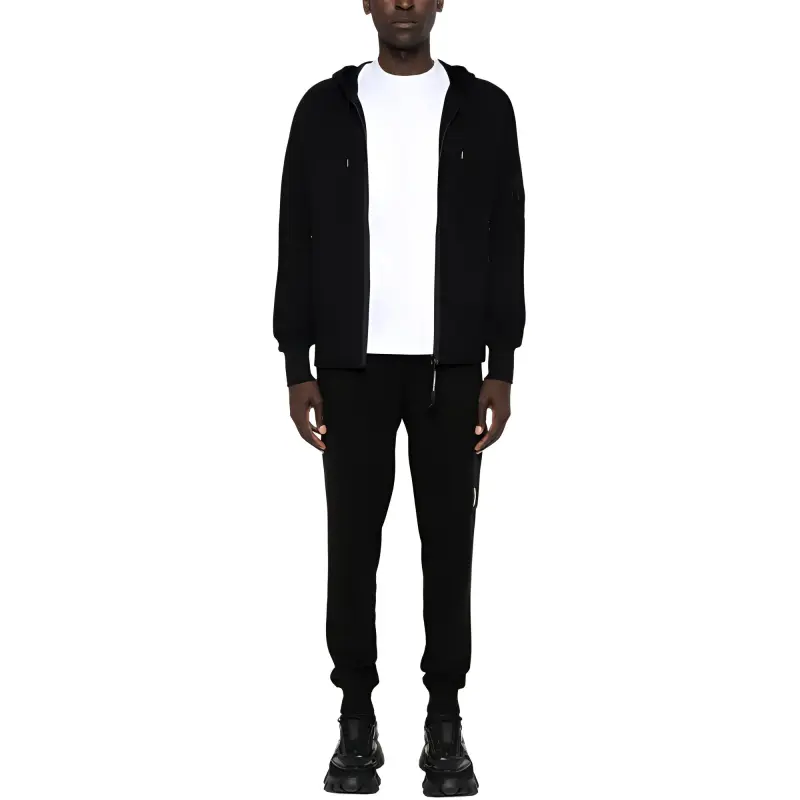 C.P.Company Lens detailed Cotton Hoodie-1