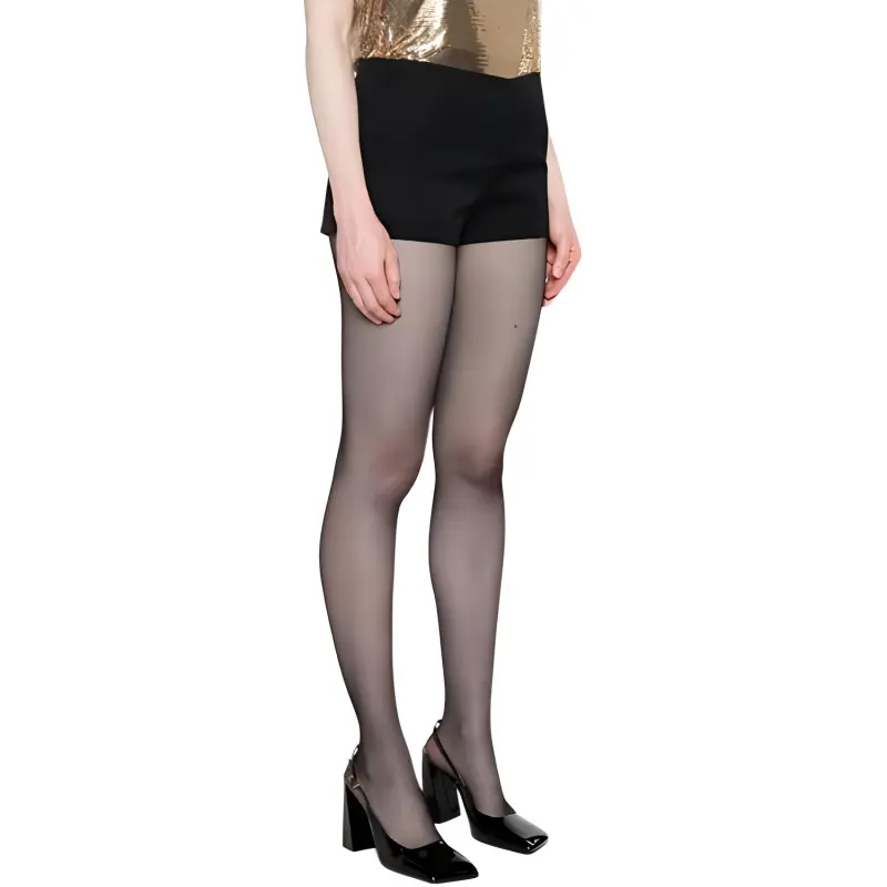 The Attico Low-Rise Mini Shorts-2