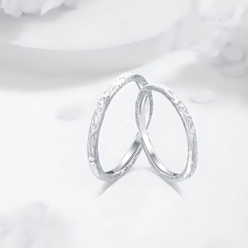 LUCA Sterling Silver Rings Unisex-1