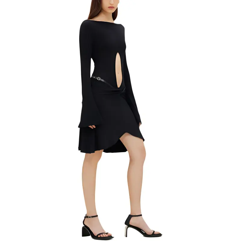 COURREGES Ellipse Mini Skirt-3