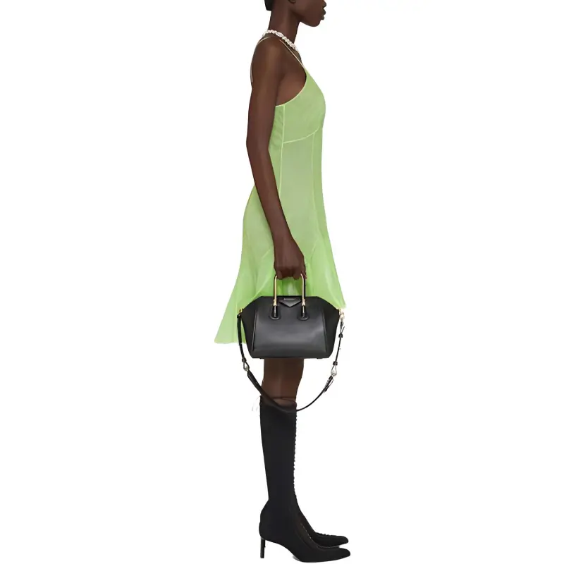 Givenchy SS23 Sleeveless Dress Women's Bright Green-3