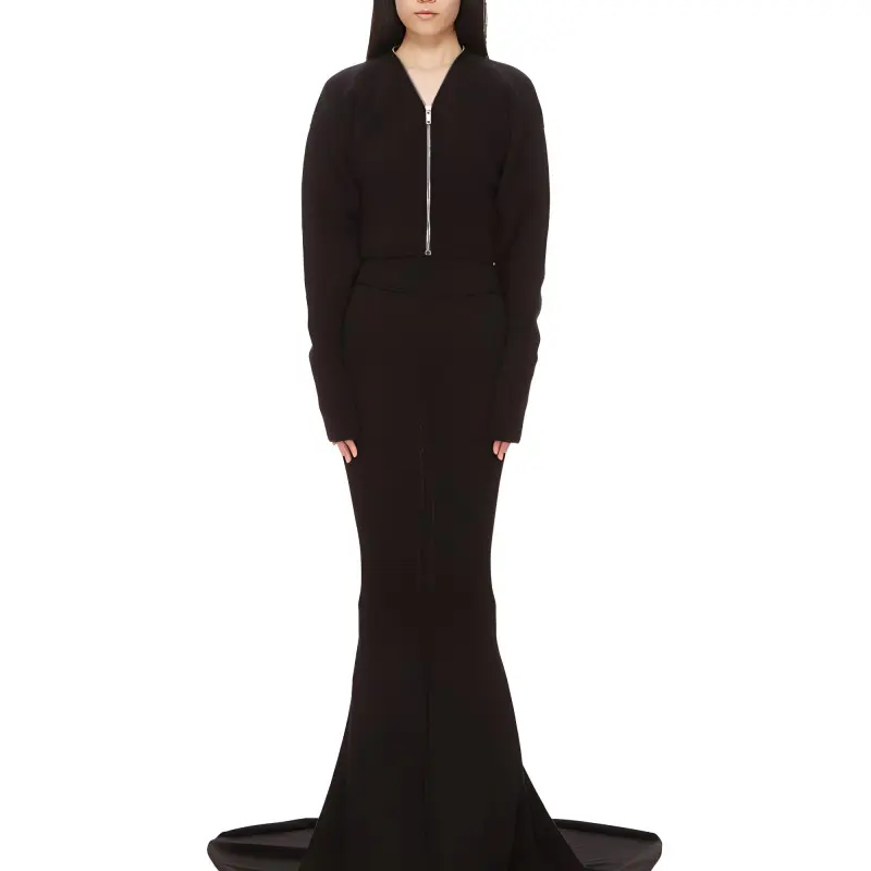RICK OWENS Batwing Klaus Jacket 'Black'-2