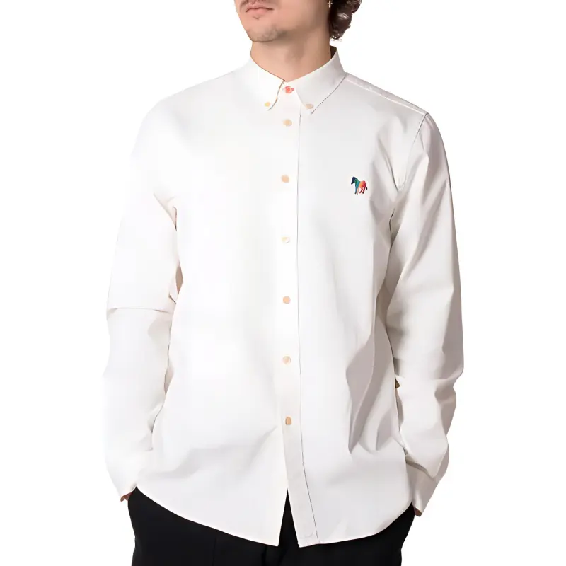 Paul Smith Shirts Men White-3