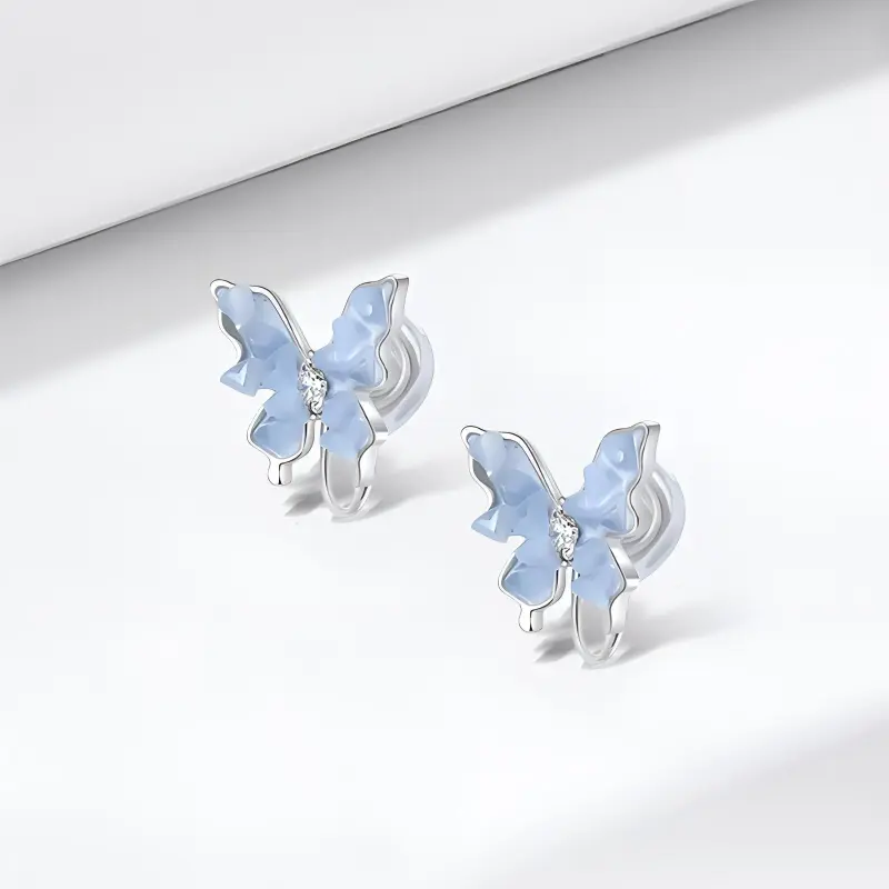 Inkopper Alloy Clip On Earrings Women's-1