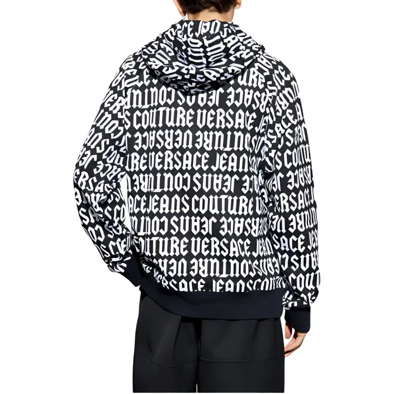 VERSACE JEANS Logo print Hoodie-2