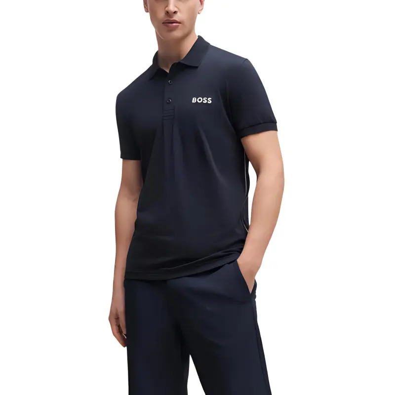 HUGO BOSS Polo Shirt Men's Blue-1