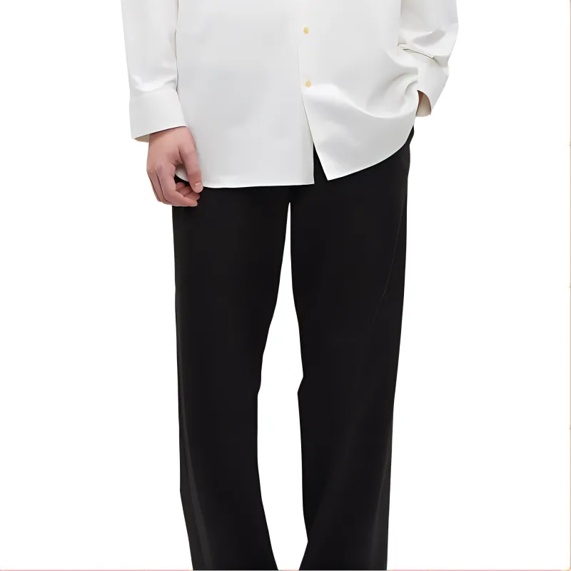 LA GARCONNE SS24 Casual Pants Men's Black-3