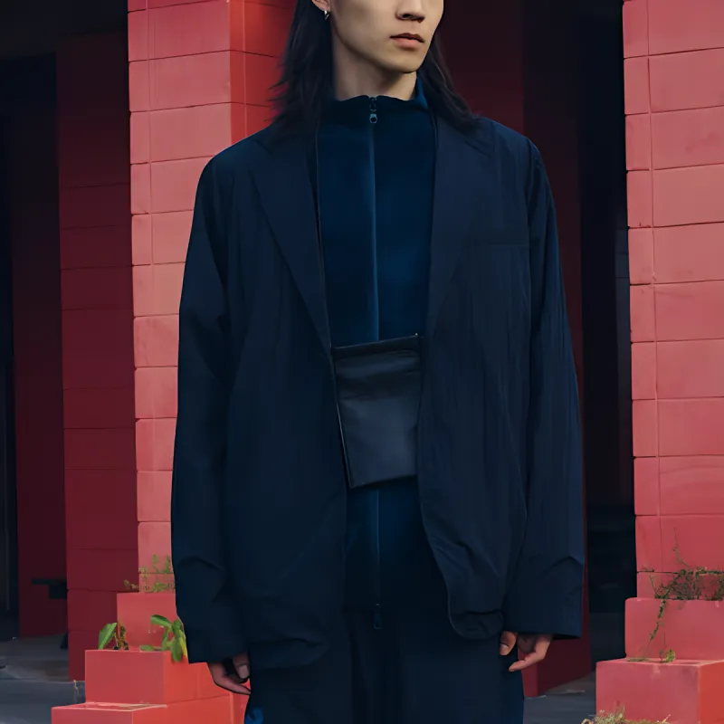 PUMA x BLUE BLUE JAPAN Business Suit Unisex Navy-2
