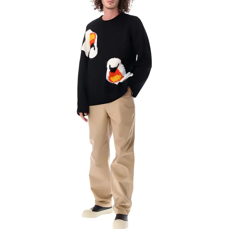 JW Anderson Turn Up Cuffs Chino Pants-2