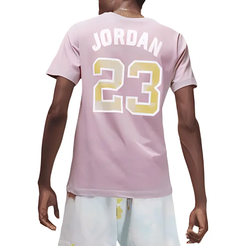 Jordan T Shirt Men's Dusty Purple Red-4