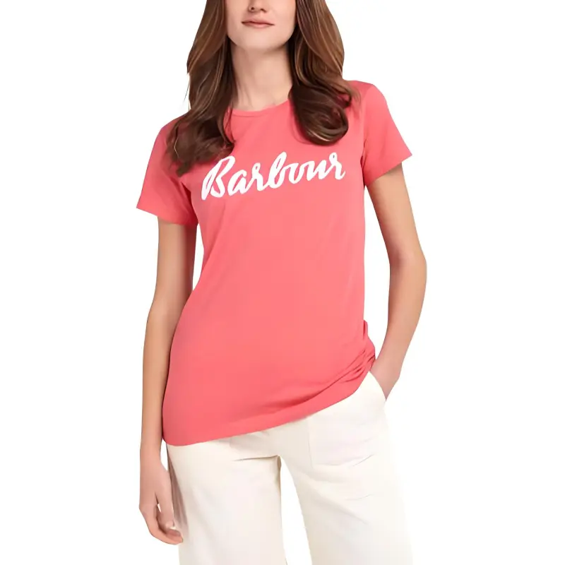 BARBOUR T-Shirts Women's Pink-2