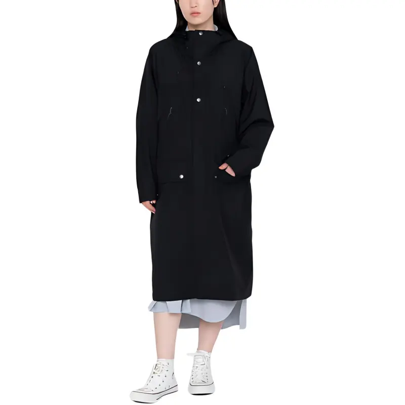 THE NORTH FACE PURPLE LABEL Trench Coats Men Black-1